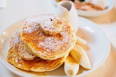 Banana recipes like banana pancakes