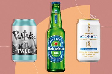 Some of the best non-alcoholic beer brands including Partake, Suntory and Heineken