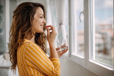 young person taking non-constipating iron supplement