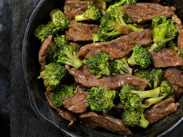 Beef and Broccoli Stir Fry, as a herpes remedy