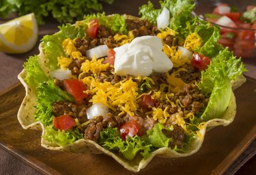 beef taco salad